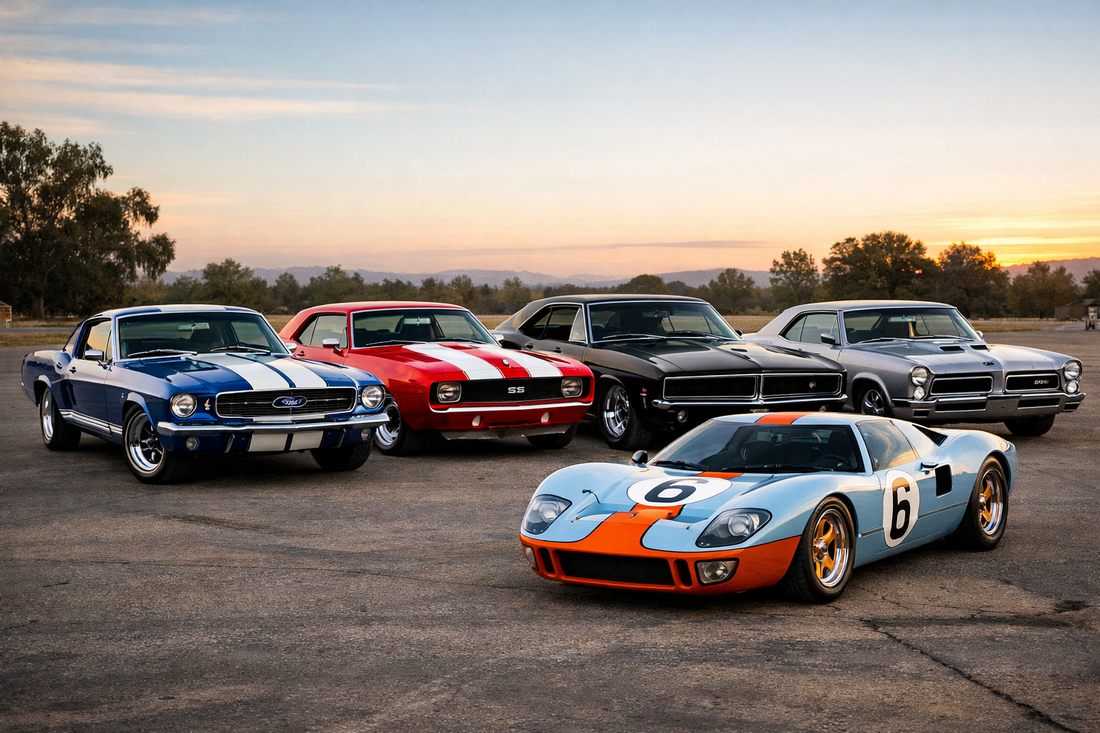 Top 5 Muscle Cars That Inspired MotorHedz
