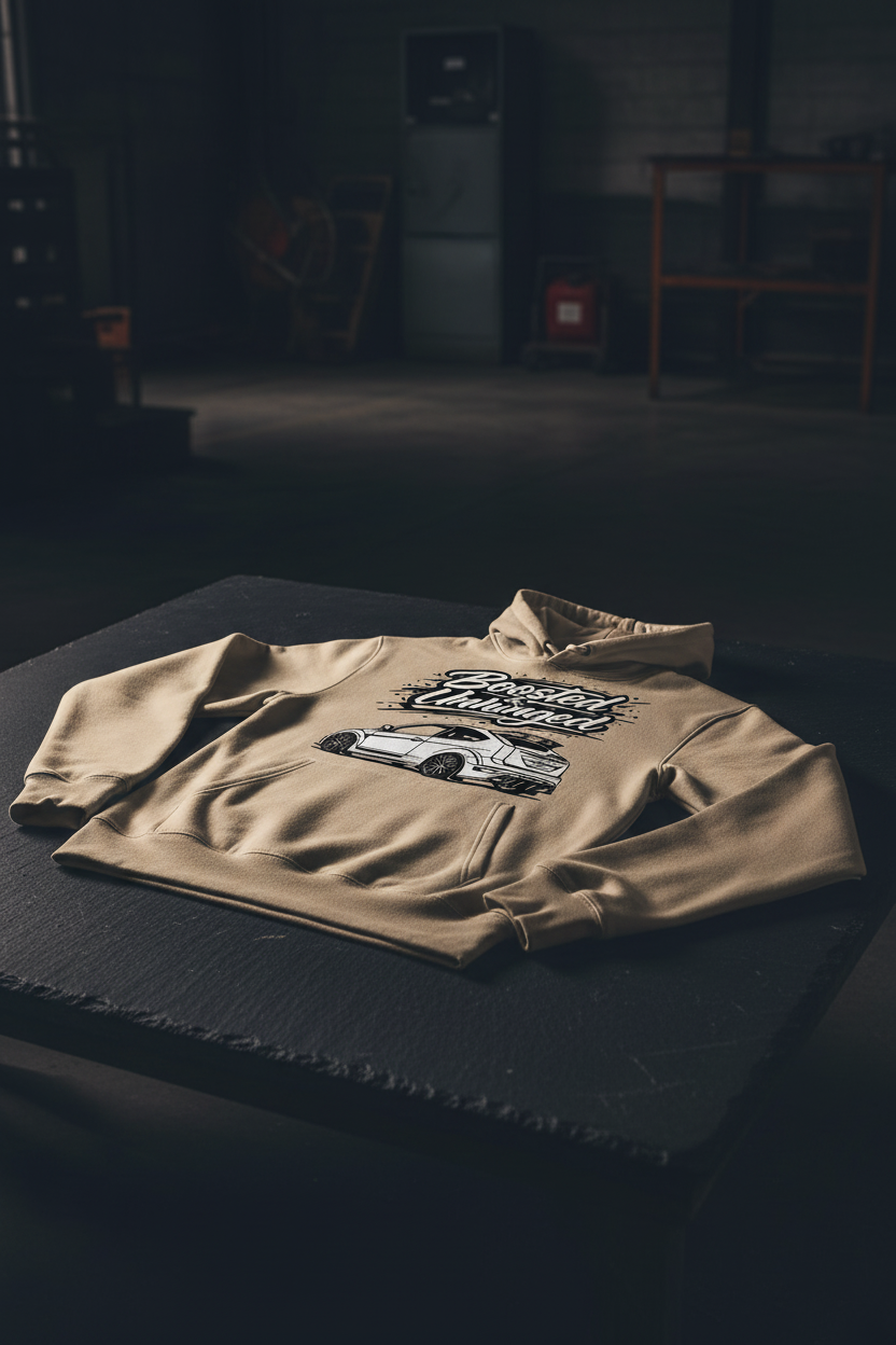 Boosted & Unhinged Desert Dust Hoodie