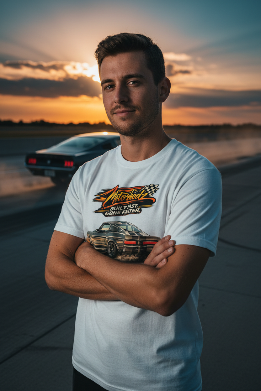 Built Fast Gone Faster White Male