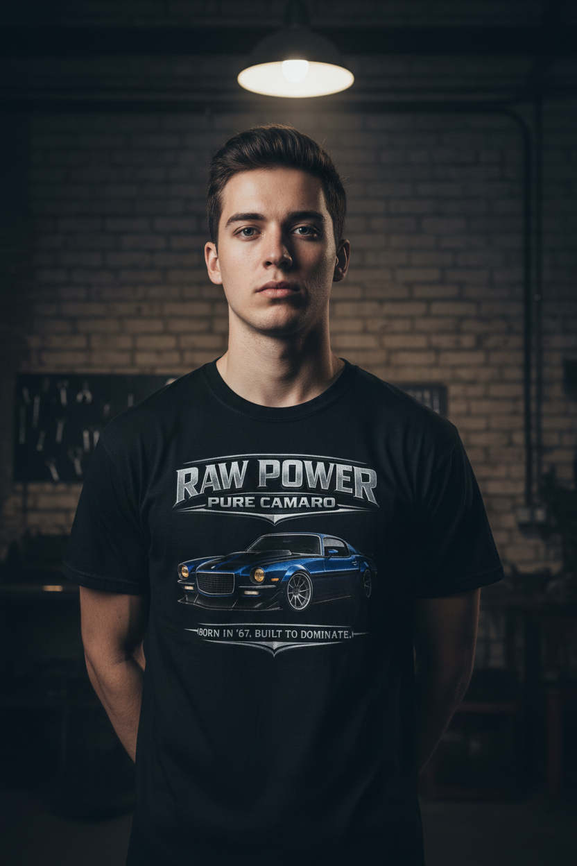 Camaro Black Male Tight