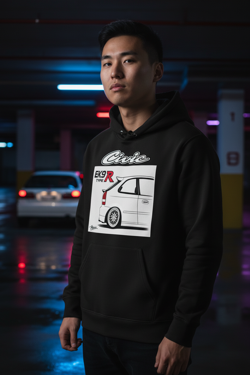 Civic EK9 Black Male Lifestyle