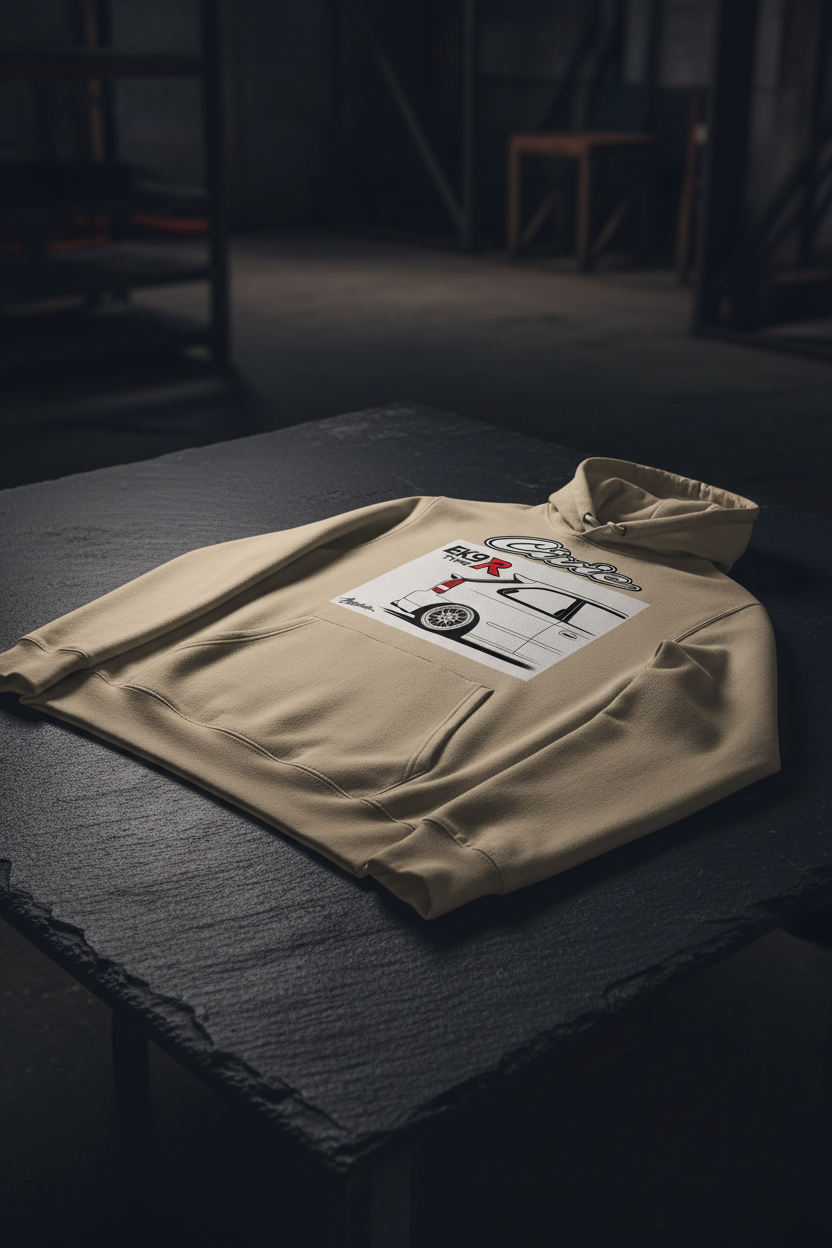 Civic EK9 Desert Dust Hoodie - Dark Slate