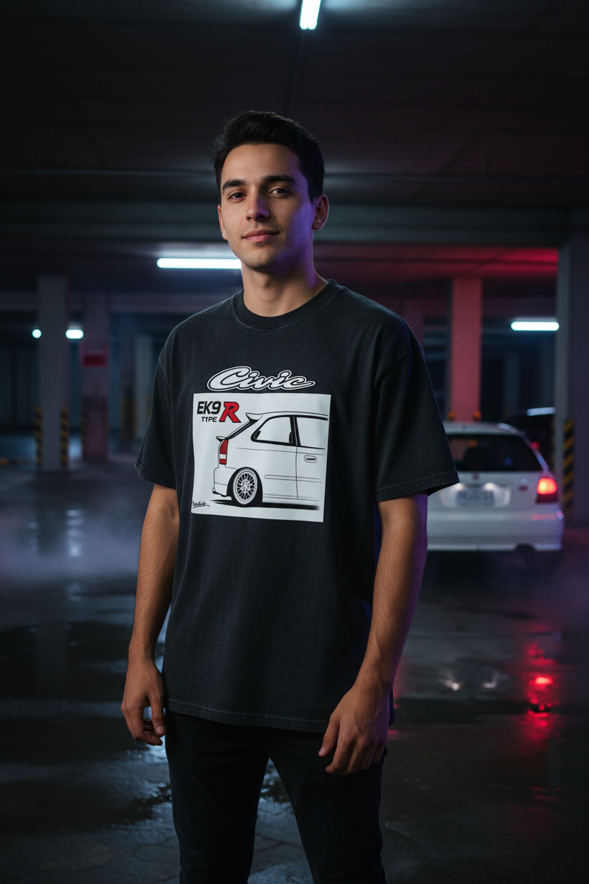 Civic EK9 Faded Black Male Retry