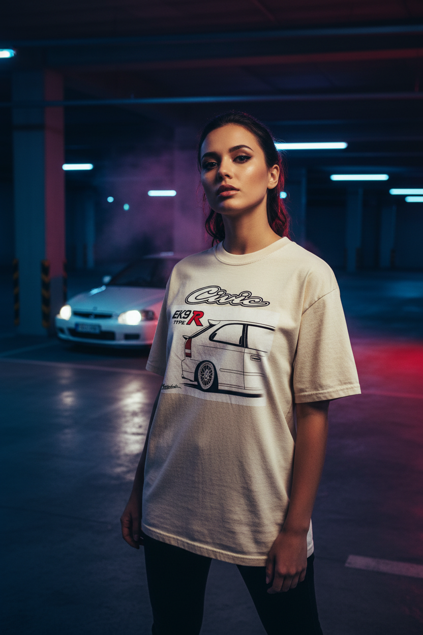 Civic EK9 Faded Bone Female Lifestyle