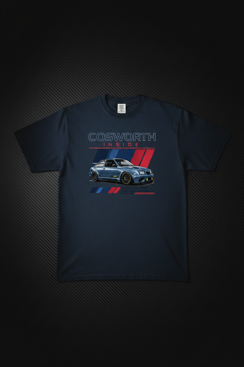 Cosworth Tee Midnight Flat