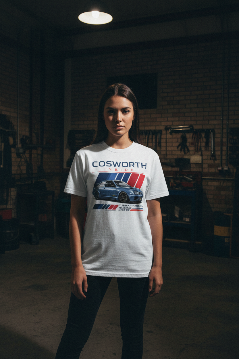 Cosworth Tee White Female