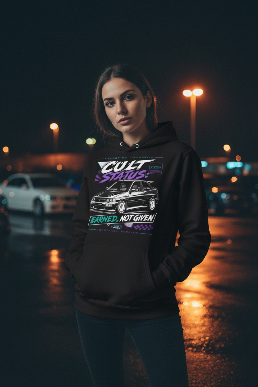 Escort Cosworth Hoodie Black Female