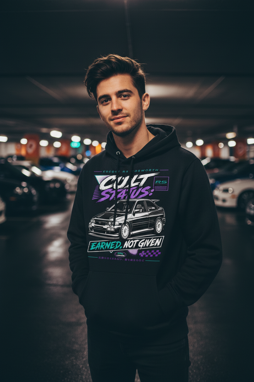 Escort Cosworth Hoodie Black Male