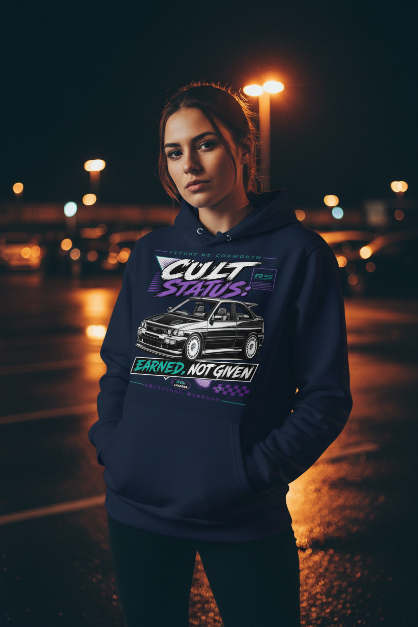 Escort Cosworth Hoodie Navy Female