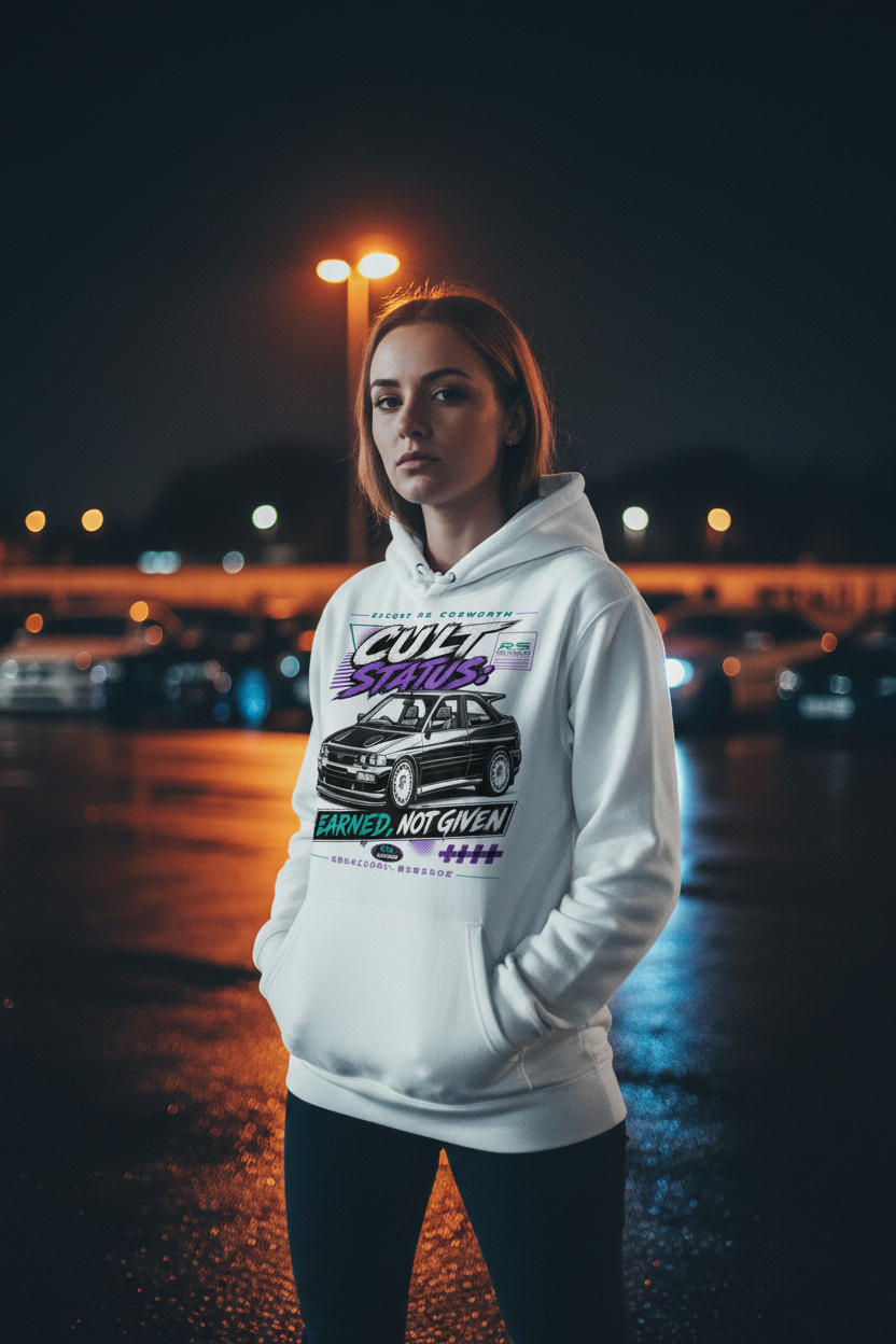 Escort Cosworth Hoodie White Female