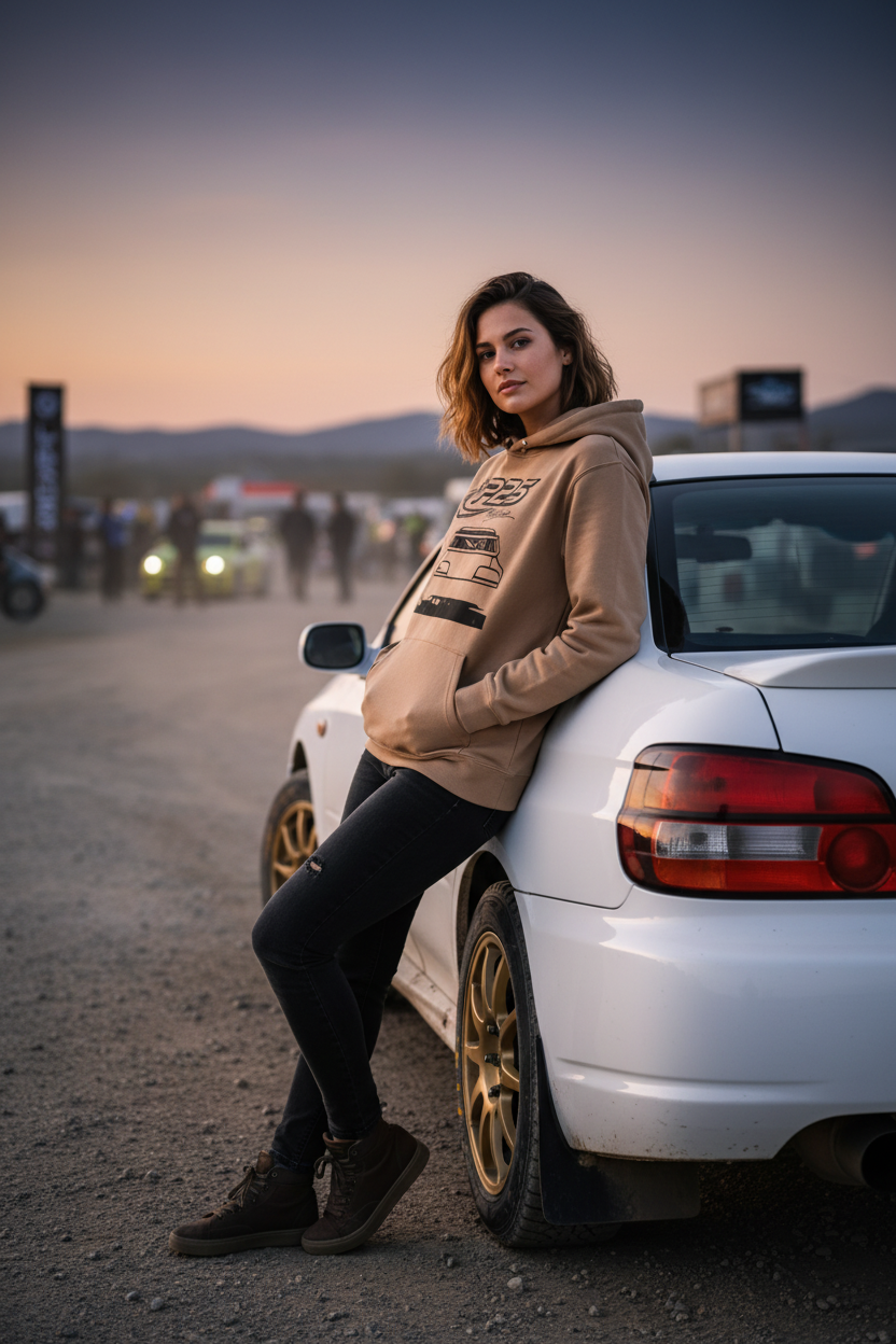 P25 Desert Dust Female Lifestyle