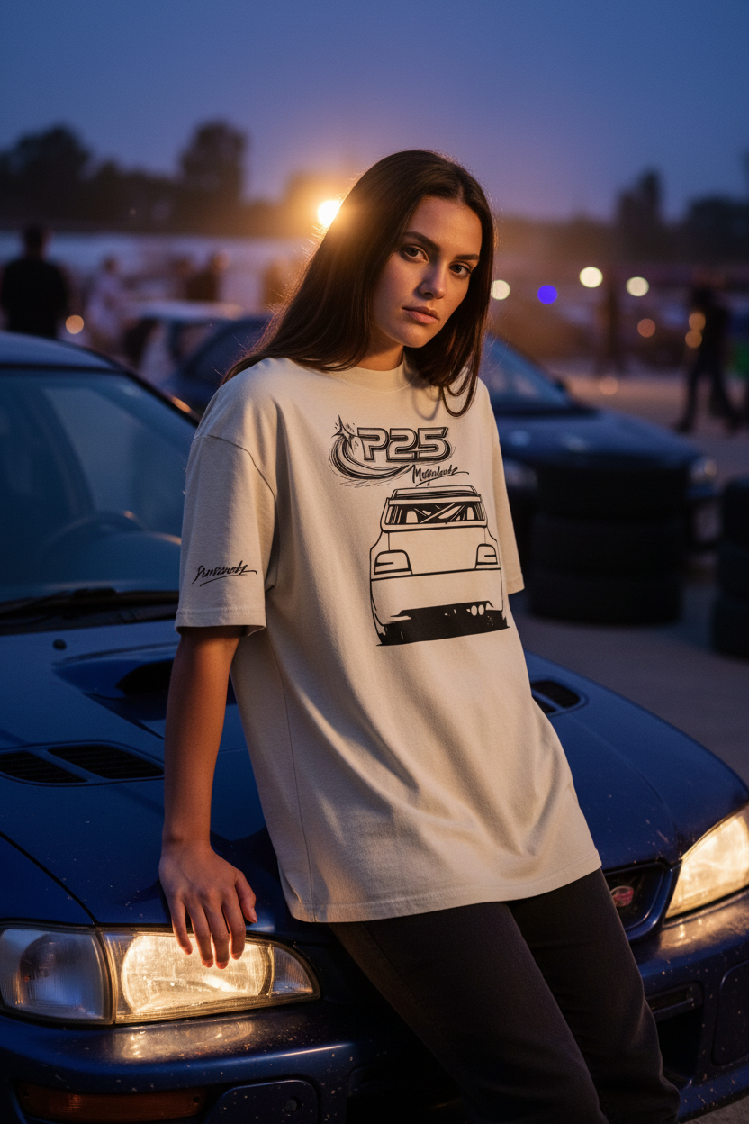 P25 Faded Bone Female Lifestyle
