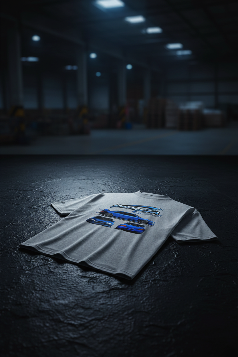 P25 Legacy Tee Heather Grey - Slate Flat Lay