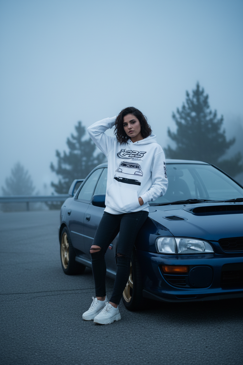 P25 Sketch Hoodie Lifestyle