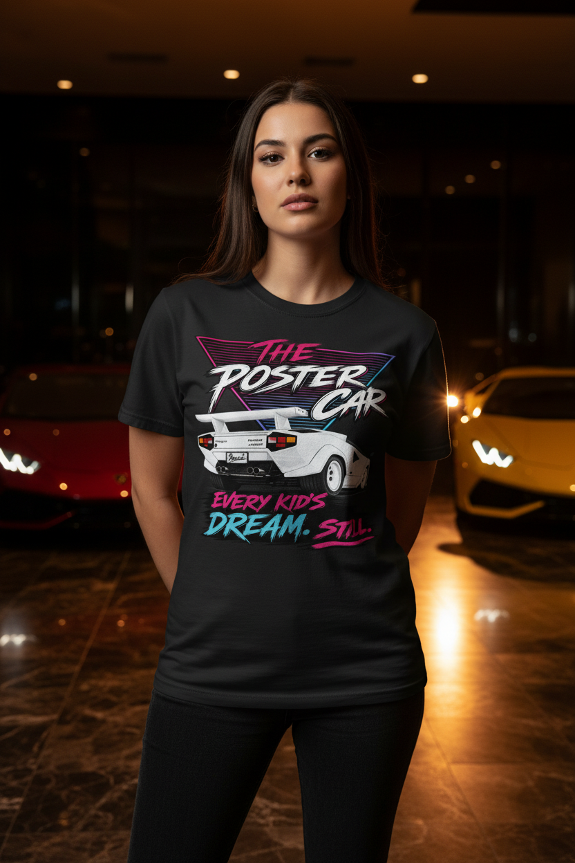 Poster Car Black Female