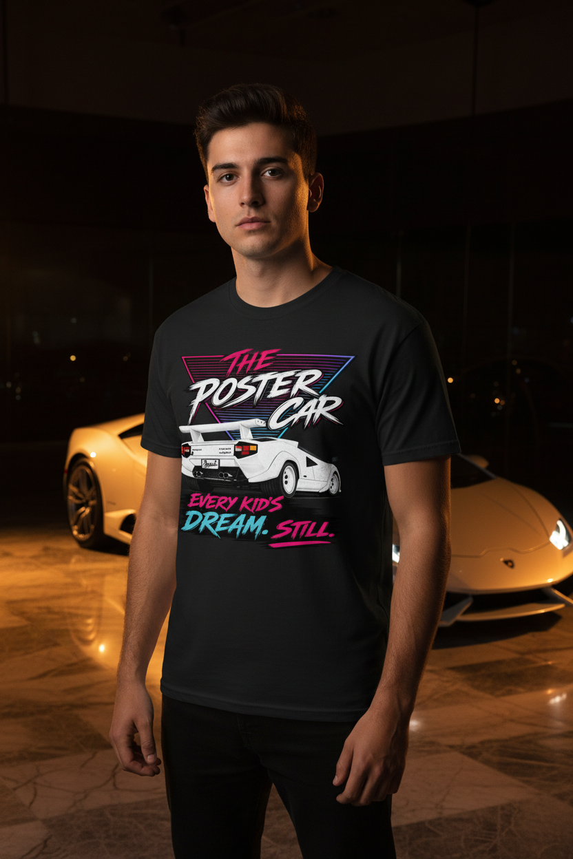 Poster Car Black Male