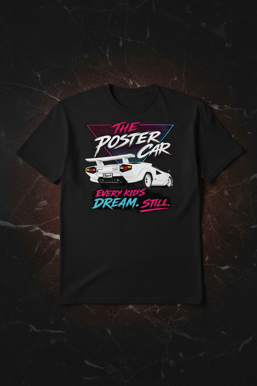 Poster Car Black Updated