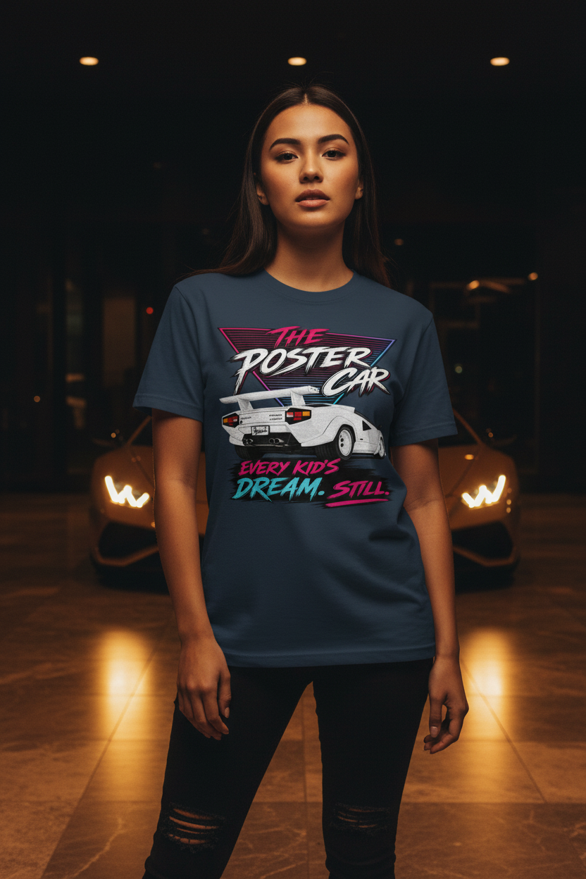 Poster Car Midnight Female