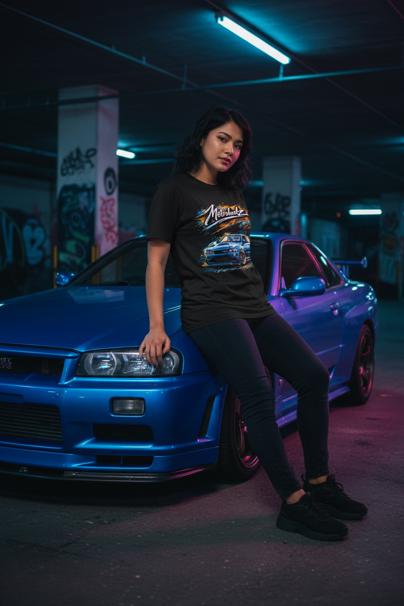 R34 Graffiti Black Female Lifestyle - Corrected