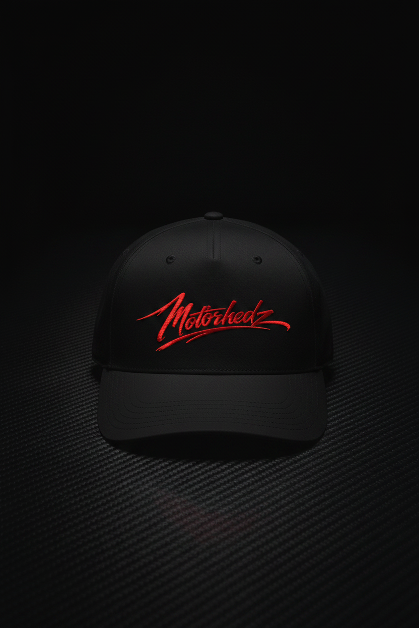 Signature Cap Black Flat