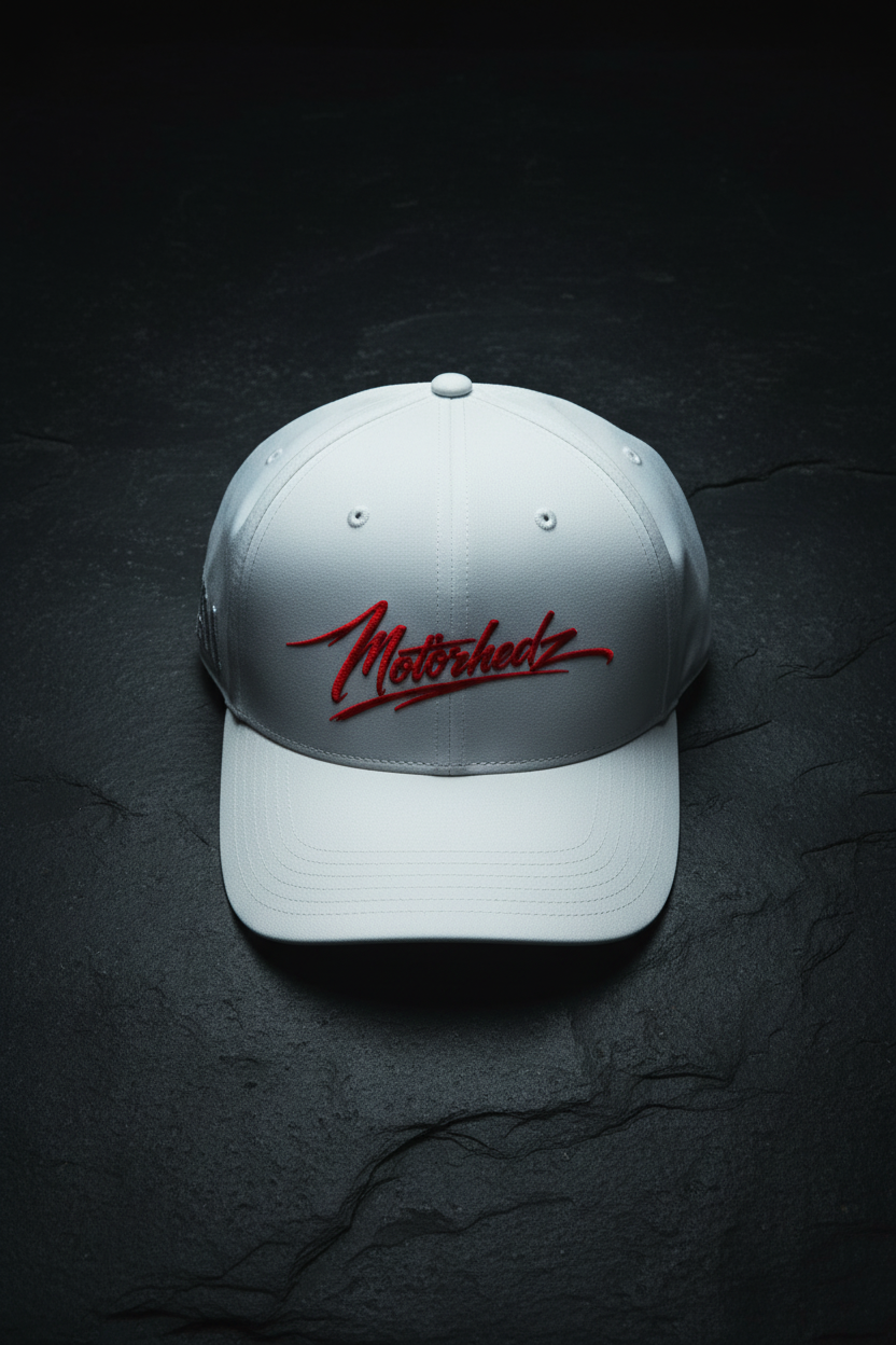 Signature Cap White Flat