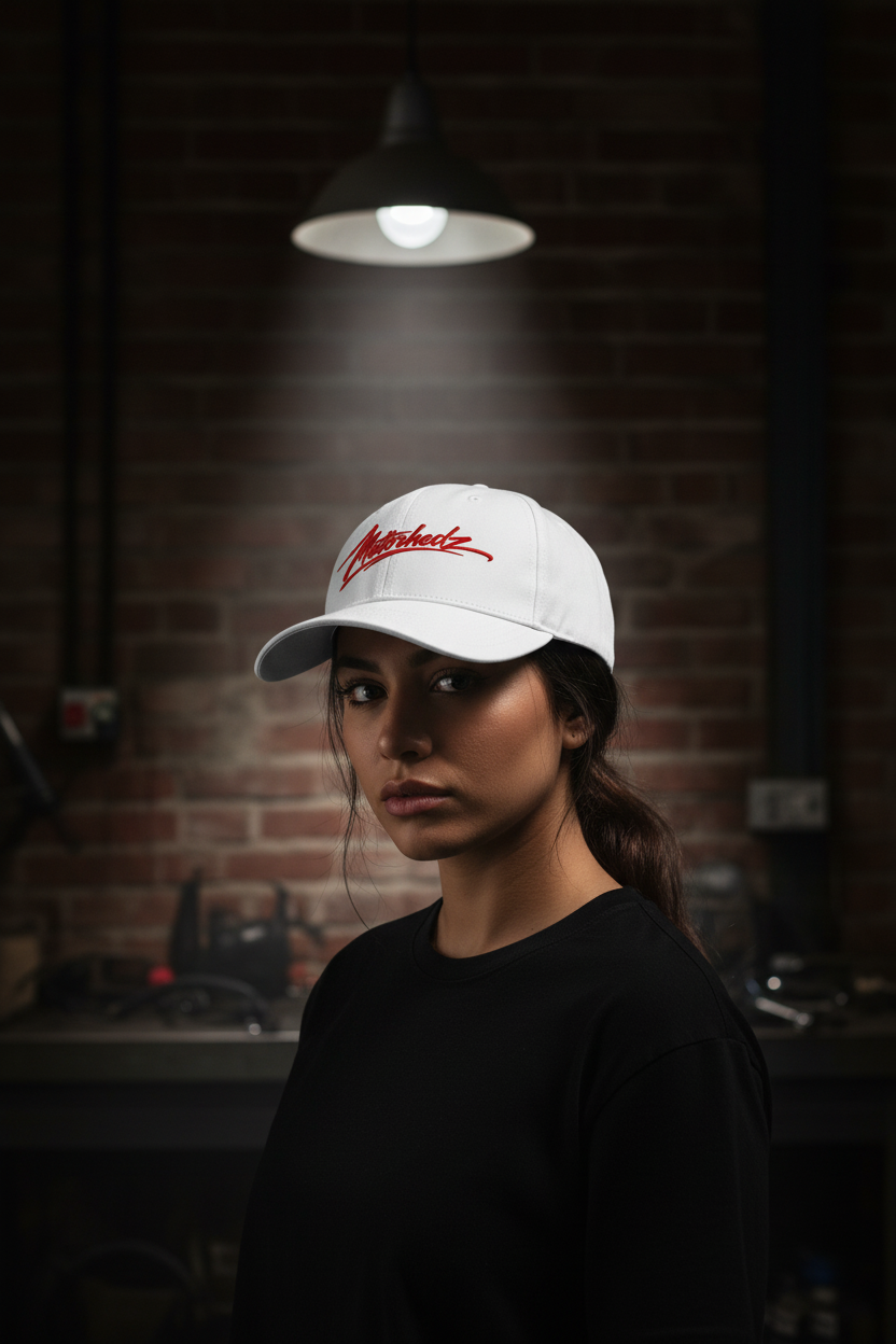 Signature Cap White Tight