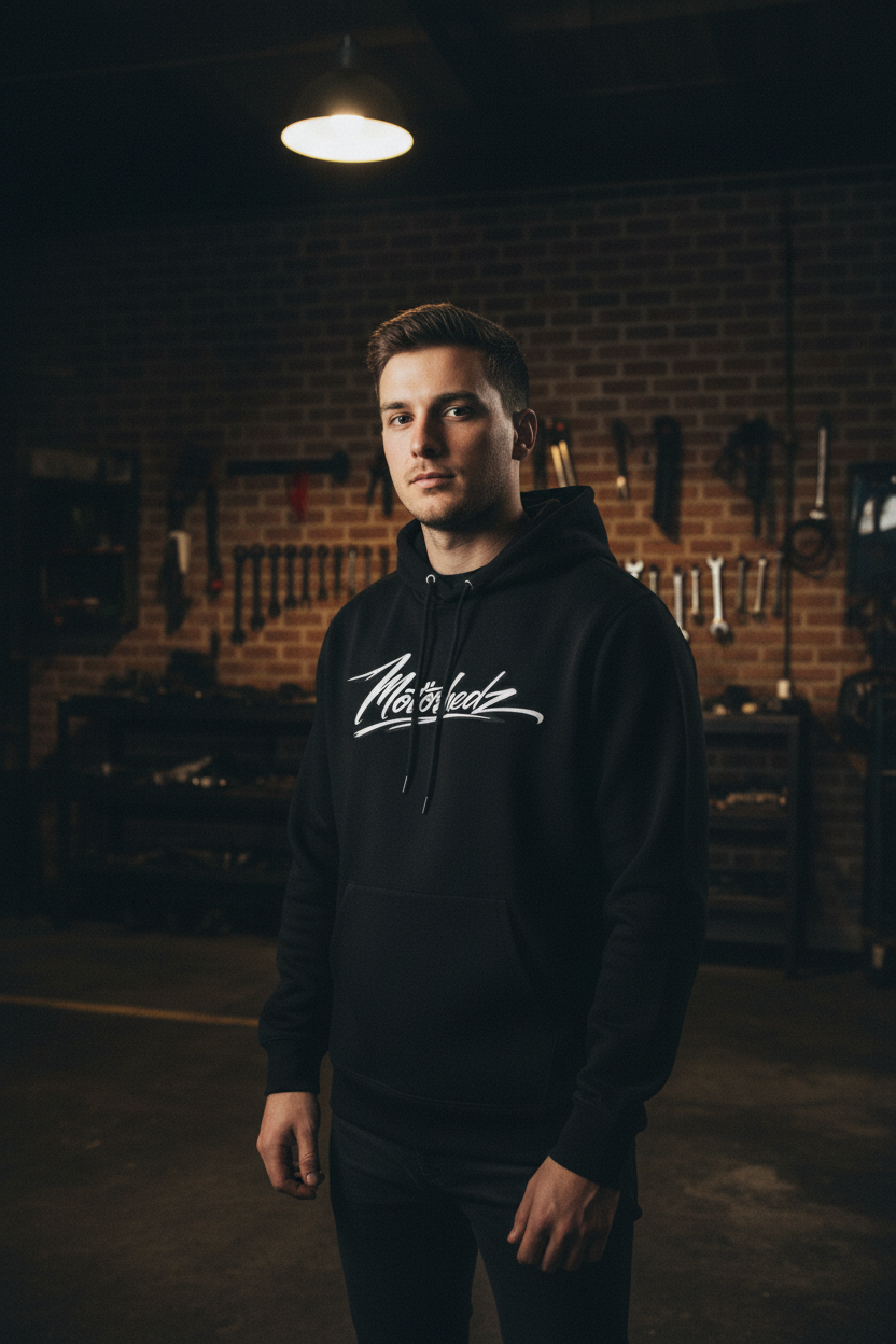 Signature Hoodie Black Male