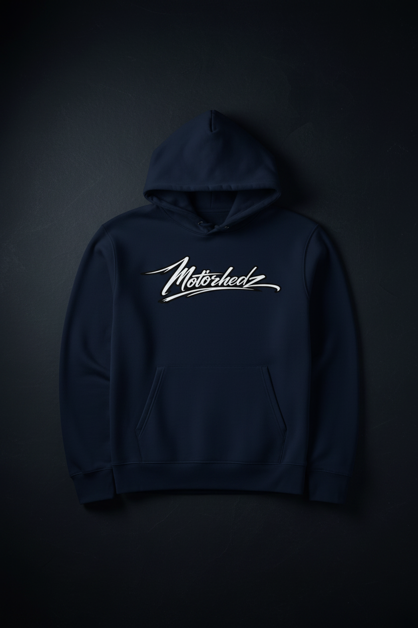 Signature Hoodie French Navy