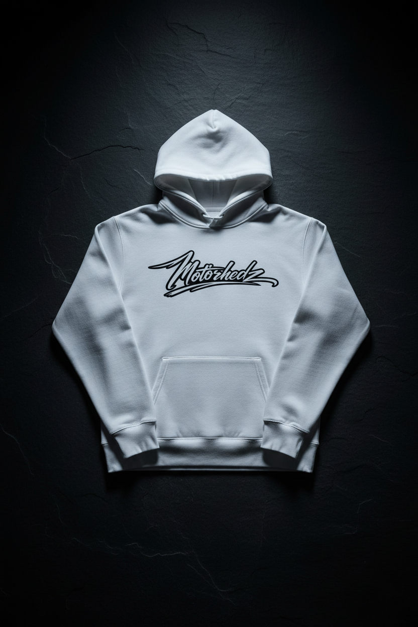 Signature Hoodie White