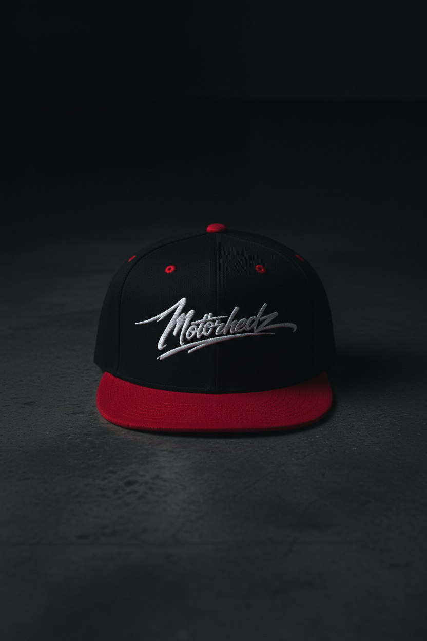 Snapback Black Red