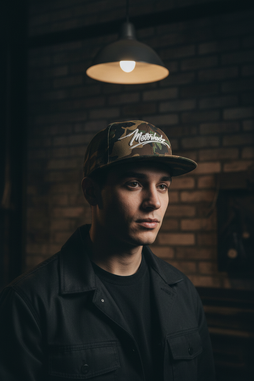 Snapback Green Camo Male
