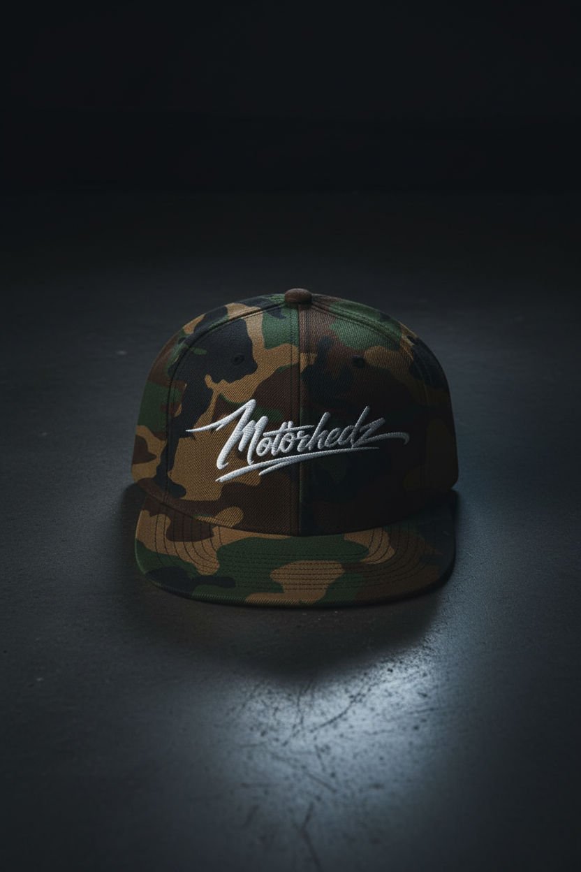 Snapback Green Camo