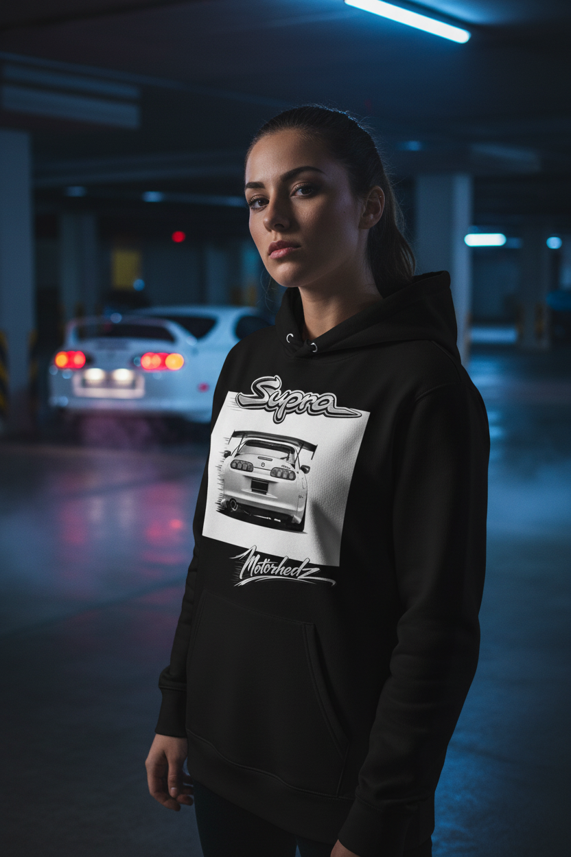 Supra Rear Icon Black Female Lifestyle