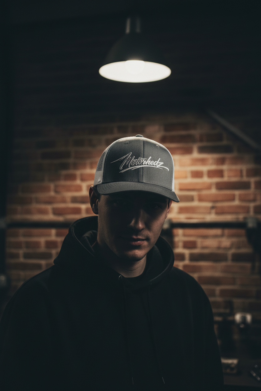 Trucker Heather Grey Male