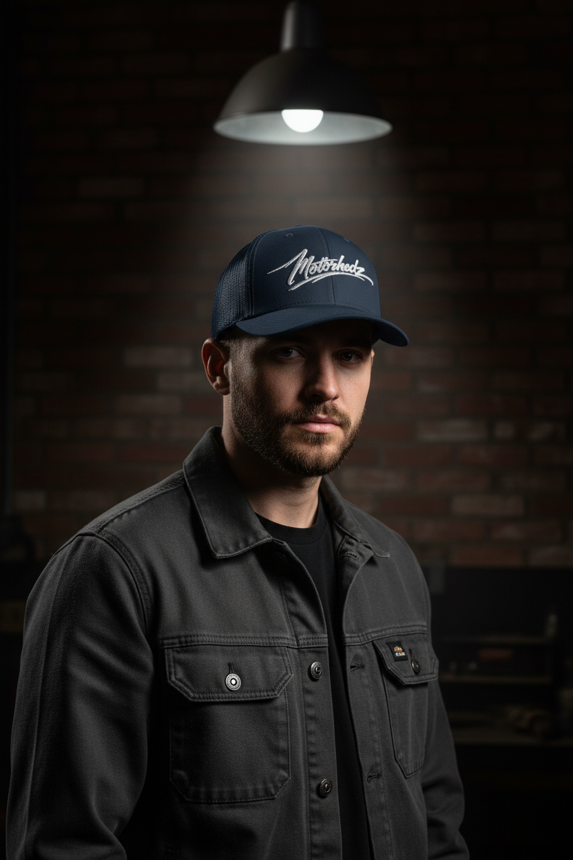 Trucker Navy Male
