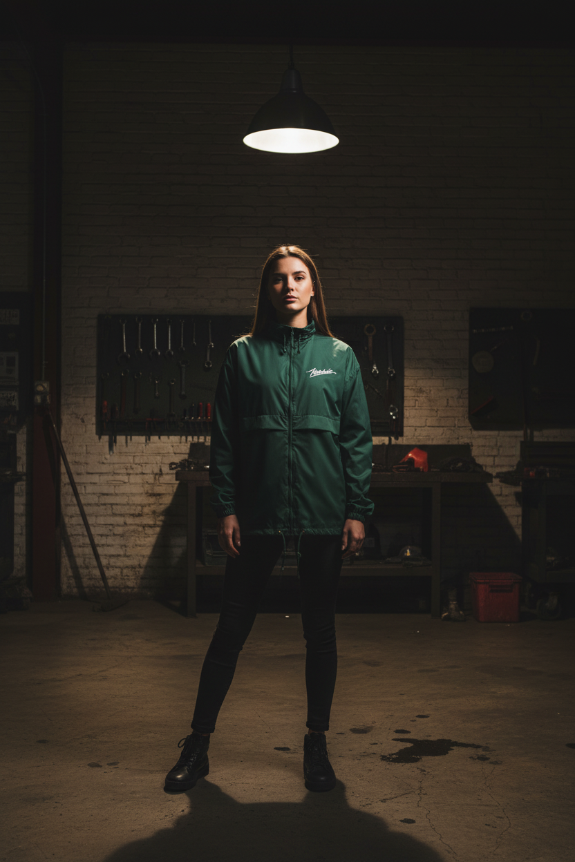 Windbreaker Forest Green Female